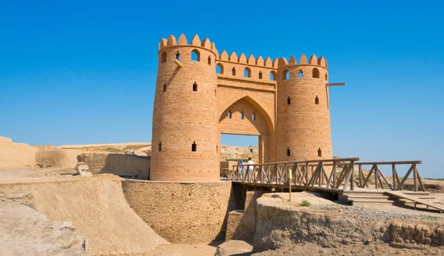 Ancient Otrar: Arystan Bab Mausoleum & Ruins